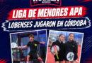 Pádel: representantes de Lobos se destacaron en una nueva fecha de la Liga de Menores APA